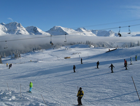 Whistler Mountain in Whistler BC Canada