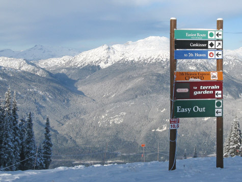Blackcomb Mountain, Whistler Canada