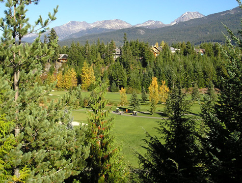 Golfing in Whistler BC