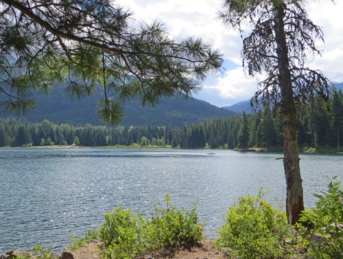 Nita Lake in Whistler BC Canada