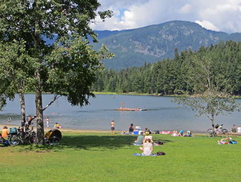 Lost Lake in Whistler BC
