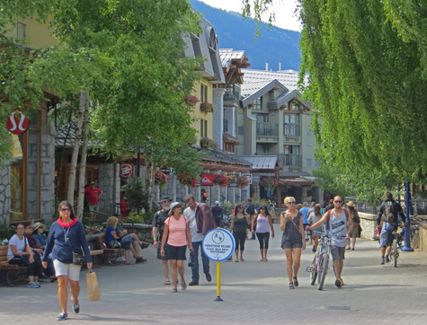 Shopping in Whistler BC