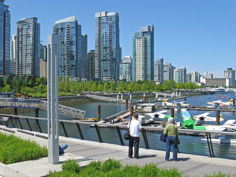 Seaplane Terminal in Coal Harbour, Vancouver