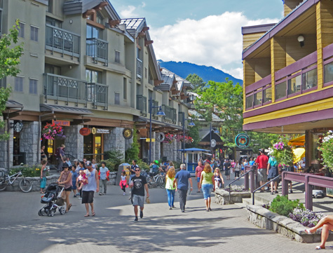 Village Stroll in Whistler BC Canada