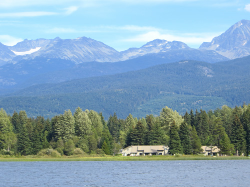 Lakes and Beaches in Whistler BC, Canada